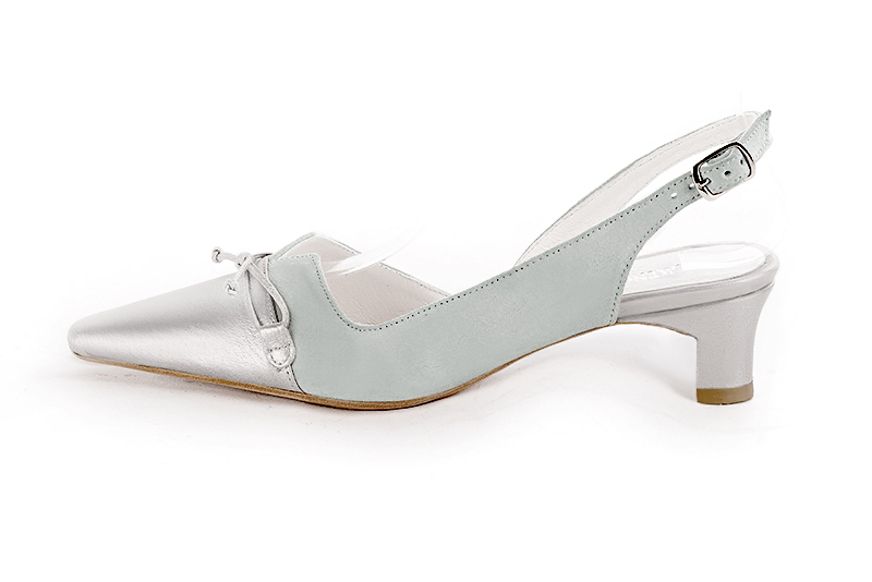 Light grey slingback shoes best sale